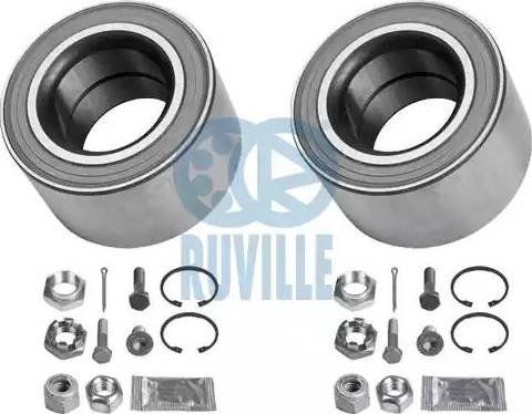 Ruville 5414D - Подшипник ступицы колеса, комплект www.autospares.lv