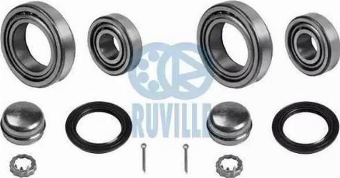 Ruville 5413 - Подшипник ступицы колеса, комплект www.autospares.lv