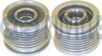 Ruville 541707 - Pulley, alternator, freewheel clutch www.autospares.lv