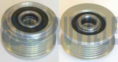 Ruville 542155 - Pulley, alternator, freewheel clutch www.autospares.lv