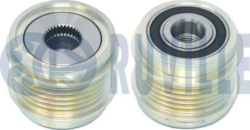 Ruville 542893 - Pulley, alternator, freewheel clutch www.autospares.lv