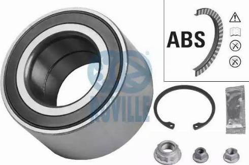 Ruville 5474 - Wheel hub, bearing Kit www.autospares.lv