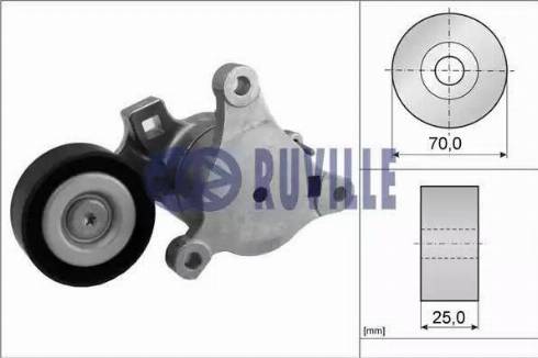 Ruville 55994 - Siksnas spriegotājs, Ķīļsiksna autospares.lv