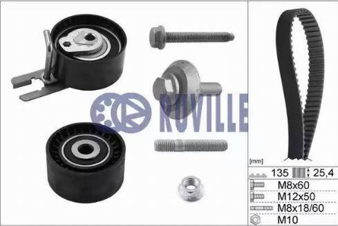 Ruville 5595371 - Zobsiksnas komplekts www.autospares.lv