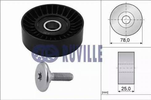 Ruville 55952 - Parazīt / Vadrullītis, Ķīļrievu siksna www.autospares.lv