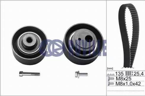 Ruville 5590670 - Zobsiksnas komplekts autospares.lv