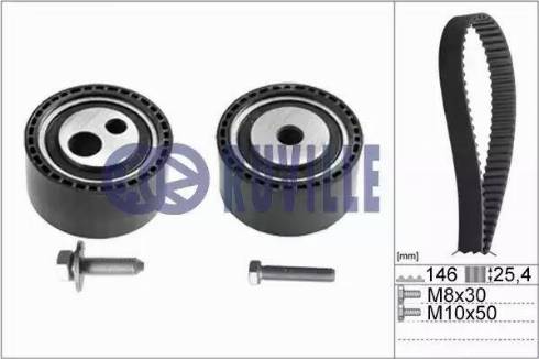 Ruville 5597170 - Timing Belt Set www.autospares.lv