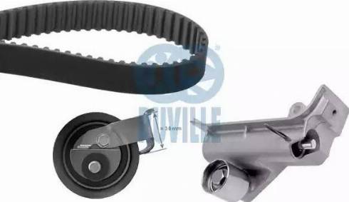 Ruville 5544271 - Комплект зубчатого ремня ГРМ www.autospares.lv