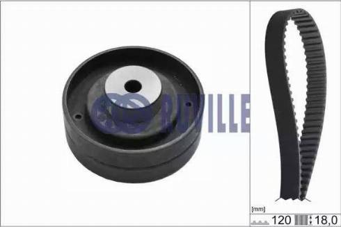 Ruville 5540170 - Комплект зубчатого ремня ГРМ www.autospares.lv