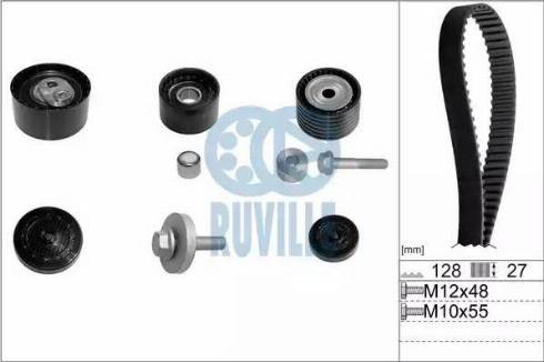 Ruville 5555575 - Zobsiksnas komplekts autospares.lv