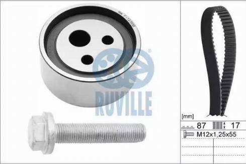 Ruville 5550071 - Zobsiksnas komplekts autospares.lv