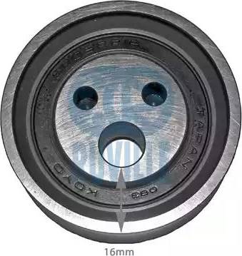 Ruville 55538 - Tensioner Pulley, timing belt www.autospares.lv