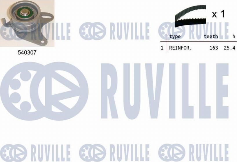 Ruville 550456 - Timing Belt Set www.autospares.lv