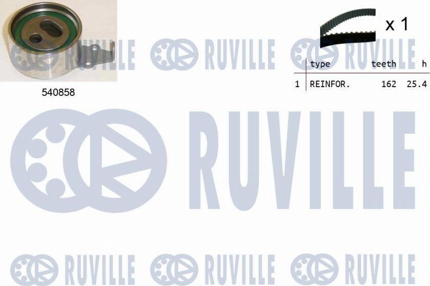 Ruville 550439 - Zobsiksnas komplekts autospares.lv