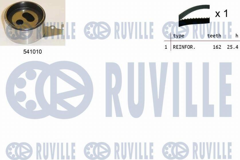 Ruville 550429 - Zobsiksnas komplekts www.autospares.lv