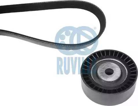 Ruville 5500681 - Ķīļrievu siksnu komplekts autospares.lv