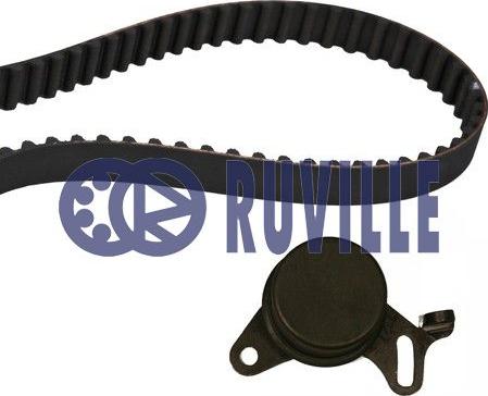 Ruville 5500071 - Водяной насос + комплект зубчатого ремня ГРМ www.autospares.lv