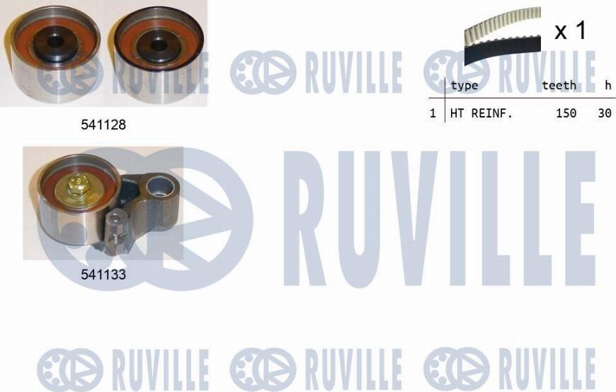 Ruville 550290 - Zobsiksnas komplekts www.autospares.lv