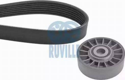 Ruville 5510084 - Ķīļrievu siksnu komplekts www.autospares.lv