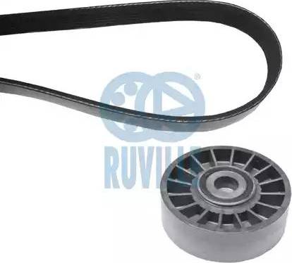 Ruville 5510083 - Поликлиновый ременный комплект www.autospares.lv