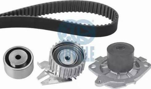 Ruville 56036731 - Водяной насос + комплект зубчатого ремня ГРМ www.autospares.lv