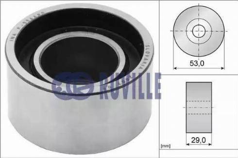 Ruville 55842 - Deflection / Guide Pulley, timing belt www.autospares.lv