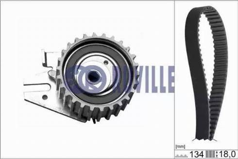 Ruville 5583170 - Zobsiksnas komplekts www.autospares.lv