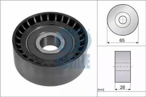 Ruville 55397 - Parazīt / Vadrullītis, Ķīļrievu siksna www.autospares.lv