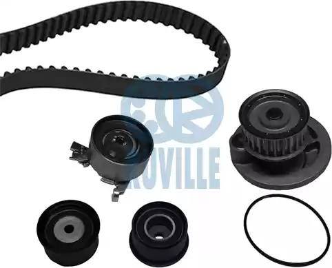 Ruville 55306701 - Water Pump & Timing Belt Set www.autospares.lv