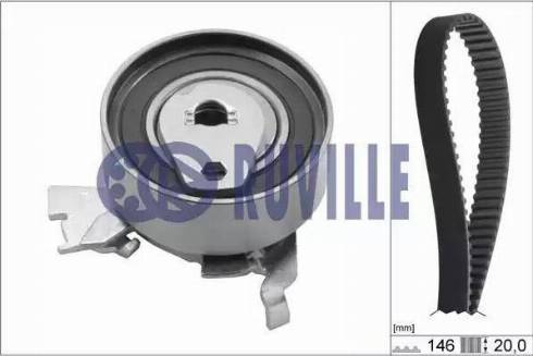 Ruville 5531570 - Zobsiksnas komplekts www.autospares.lv