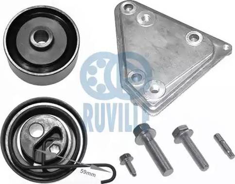 Ruville 5538350 - Rullīšu komplekts, Zobsiksna autospares.lv