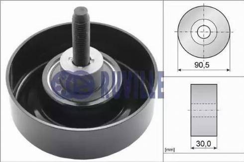 Ruville 55259 - Parazīt / Vadrullītis, Ķīļrievu siksna www.autospares.lv