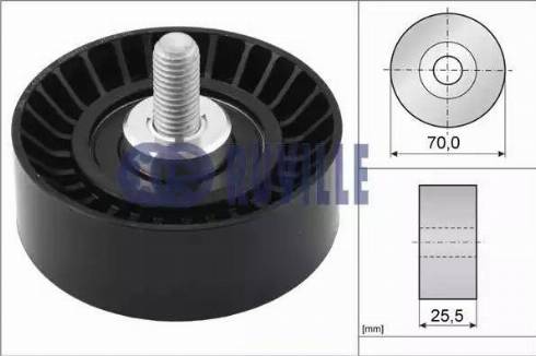 Ruville 55275 - Parazīt / Vadrullītis, Ķīļrievu siksna www.autospares.lv