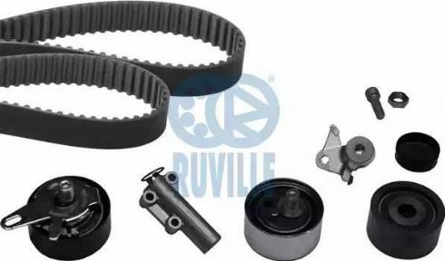 Ruville 5570377 - Комплект зубчатого ремня ГРМ www.autospares.lv