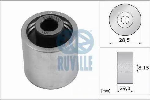 Ruville 55773 - Parazīt / Vadrullītis, Zobsiksna www.autospares.lv