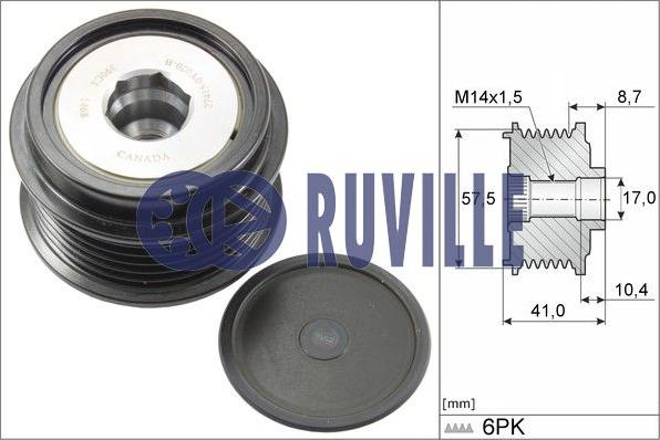 Ruville 56999 - Water Pump www.autospares.lv