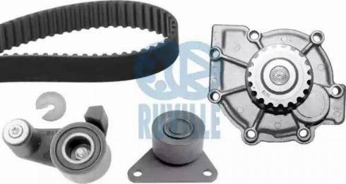 Ruville 56512701 - Водяной насос + комплект зубчатого ремня ГРМ www.autospares.lv