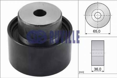 Ruville 56644 - Deflection / Guide Pulley, timing belt www.autospares.lv