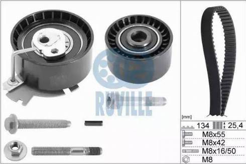 Ruville 5663870 - Zobsiksnas komplekts autospares.lv