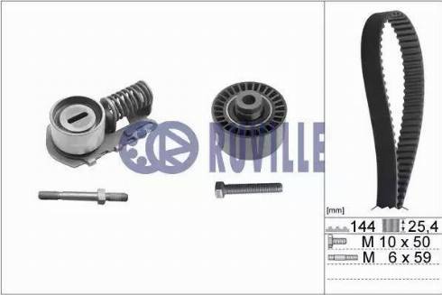 Ruville 5662370 - Zobsiksnas komplekts autospares.lv