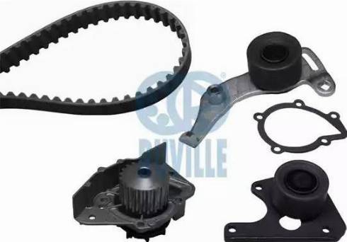 Ruville 56622701 - Водяной насос + комплект зубчатого ремня ГРМ www.autospares.lv