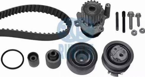 Ruville 56340701 - Водяной насос + комплект зубчатого ремня ГРМ www.autospares.lv