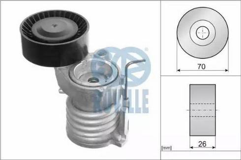 Ruville 56318 - Belt Tensioner, v-ribbed belt www.autospares.lv