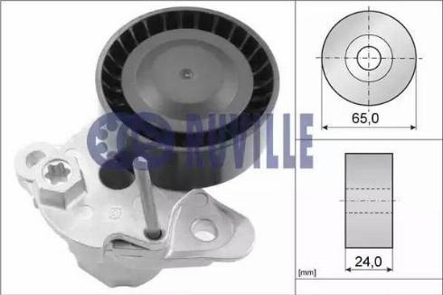 Ruville 56388 - Siksnas spriegotājs, Ķīļsiksna autospares.lv