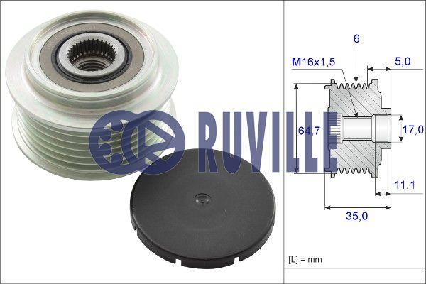 Ruville 56387 - Water Pump www.autospares.lv