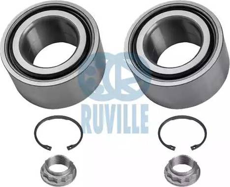 Ruville 5023D - Подшипник ступицы колеса, комплект www.autospares.lv