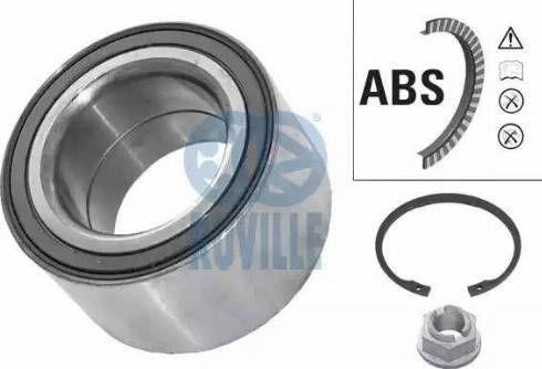 Ruville 5159 - Wheel hub, bearing Kit www.autospares.lv