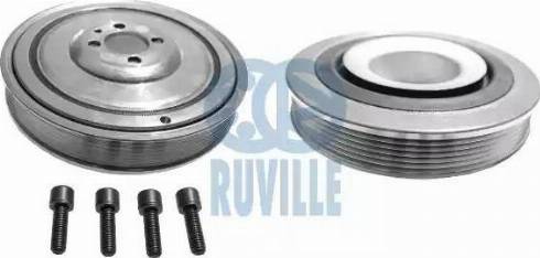 Ruville 515834 - Шкив коленчатого вала www.autospares.lv