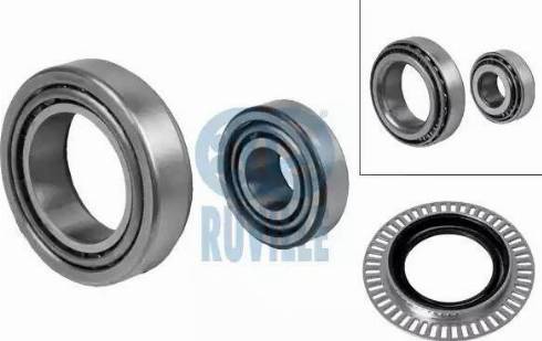 Ruville 5135 - Подшипник ступицы колеса, комплект www.autospares.lv