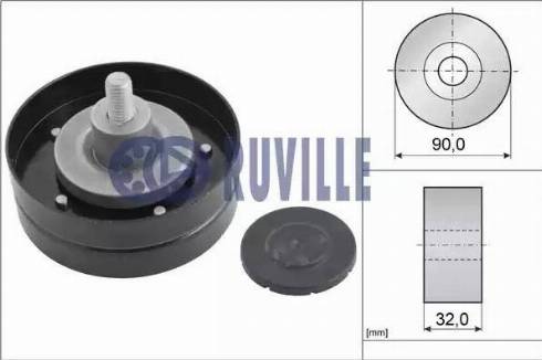 Ruville 58920 - Parazīt / Vadrullītis, Ķīļrievu siksna www.autospares.lv